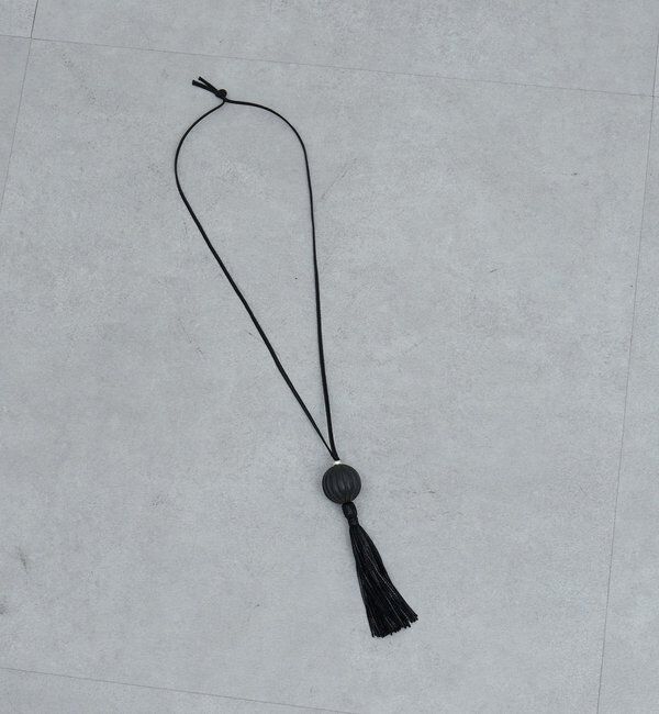  「タッセルコードネックレス」|リング|