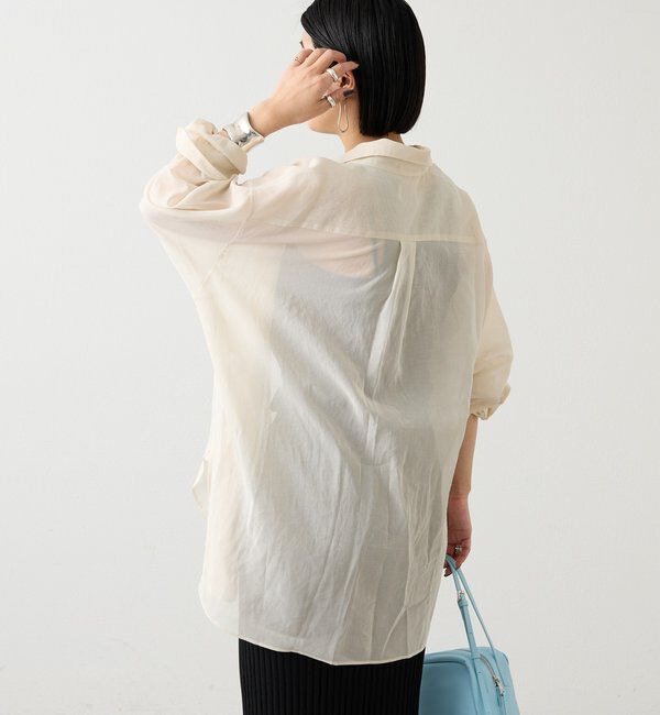  「シアーオーバーシャツ」|シャツ・ブラウス|