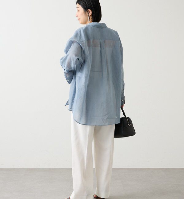  「シアーオーバーシャツ」|シャツ・ブラウス|