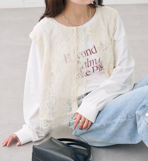  「マルチWAYレースレイヤードジャケット」|その他|