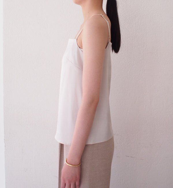  「【Atelier N5/アトリエヌメロサンク】サテンキャミ」|シャツ・ブラウス|