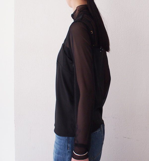  「【Atelier N5/アトリエヌメロサンク】サテンキャミ」|シャツ・ブラウス|