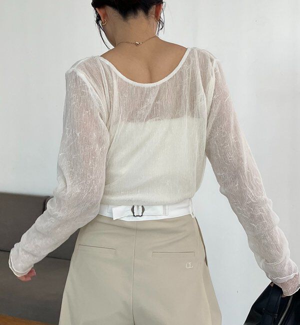  「ワッシャーリバプルオーバー」|Tシャツ・カットソー|