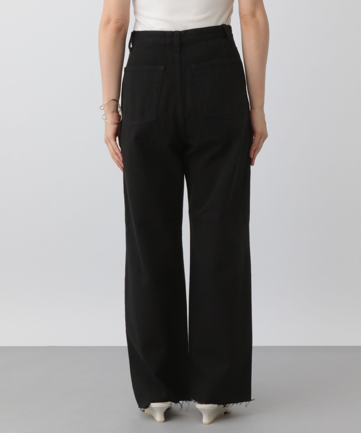  「Apb ストレートデニムパンツ」|デニム|