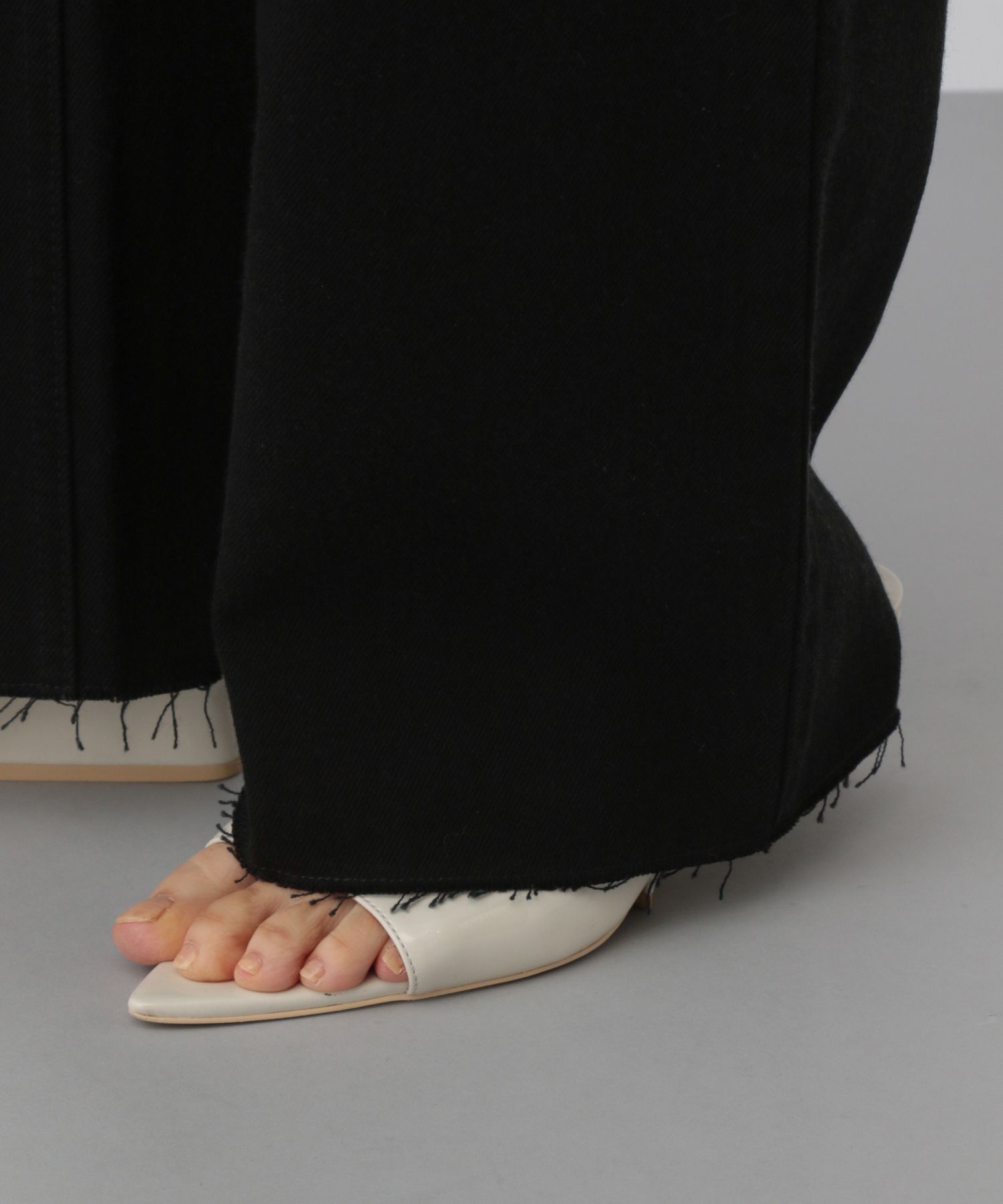  「Apb ストレートデニムパンツ」|デニム|