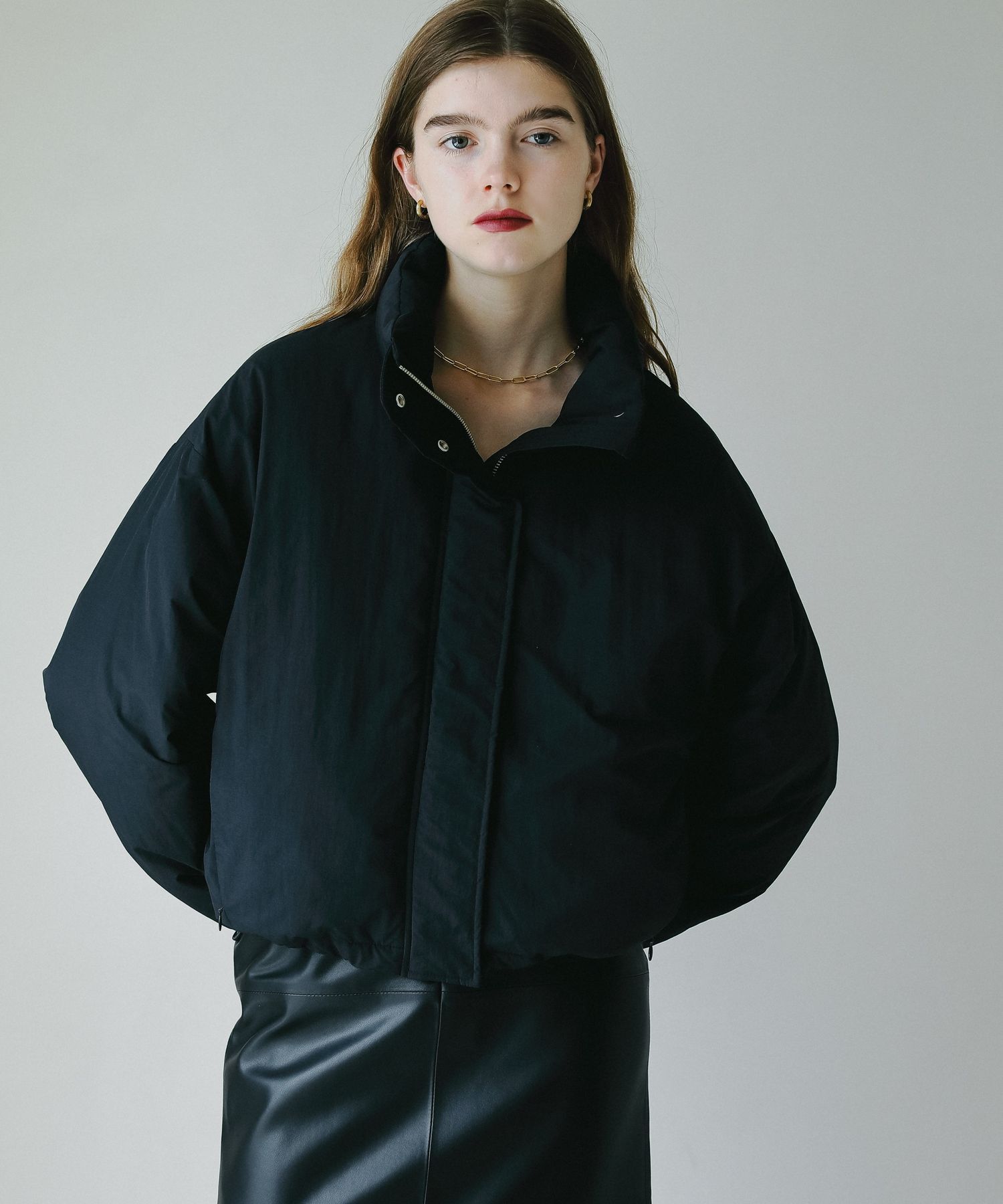 A part by 「エアサーマル2WAYブルゾン」|ブルゾン・スタジャン|ブラック