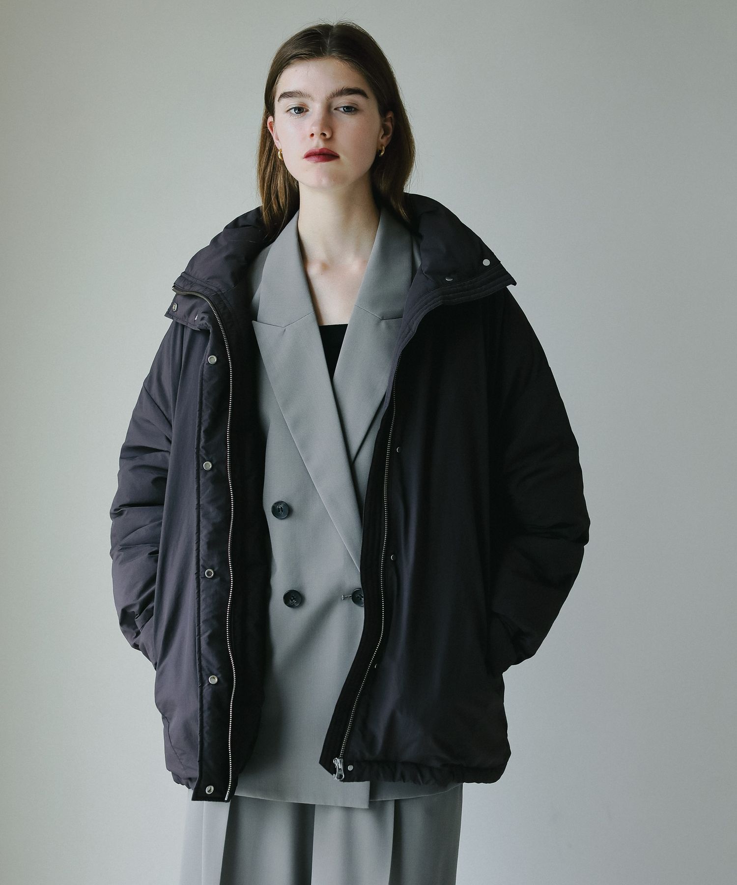 A part by 「エアサーマル2WAYブルゾン」|ブルゾン・スタジャン|ブラウン