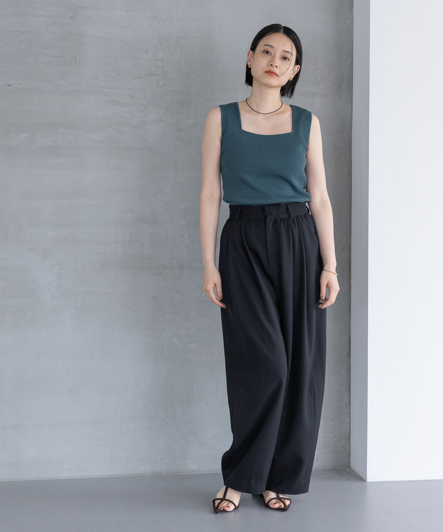 A part by 「【セットアップ対応】Ｗライクボリュームパンツ」|チノ|