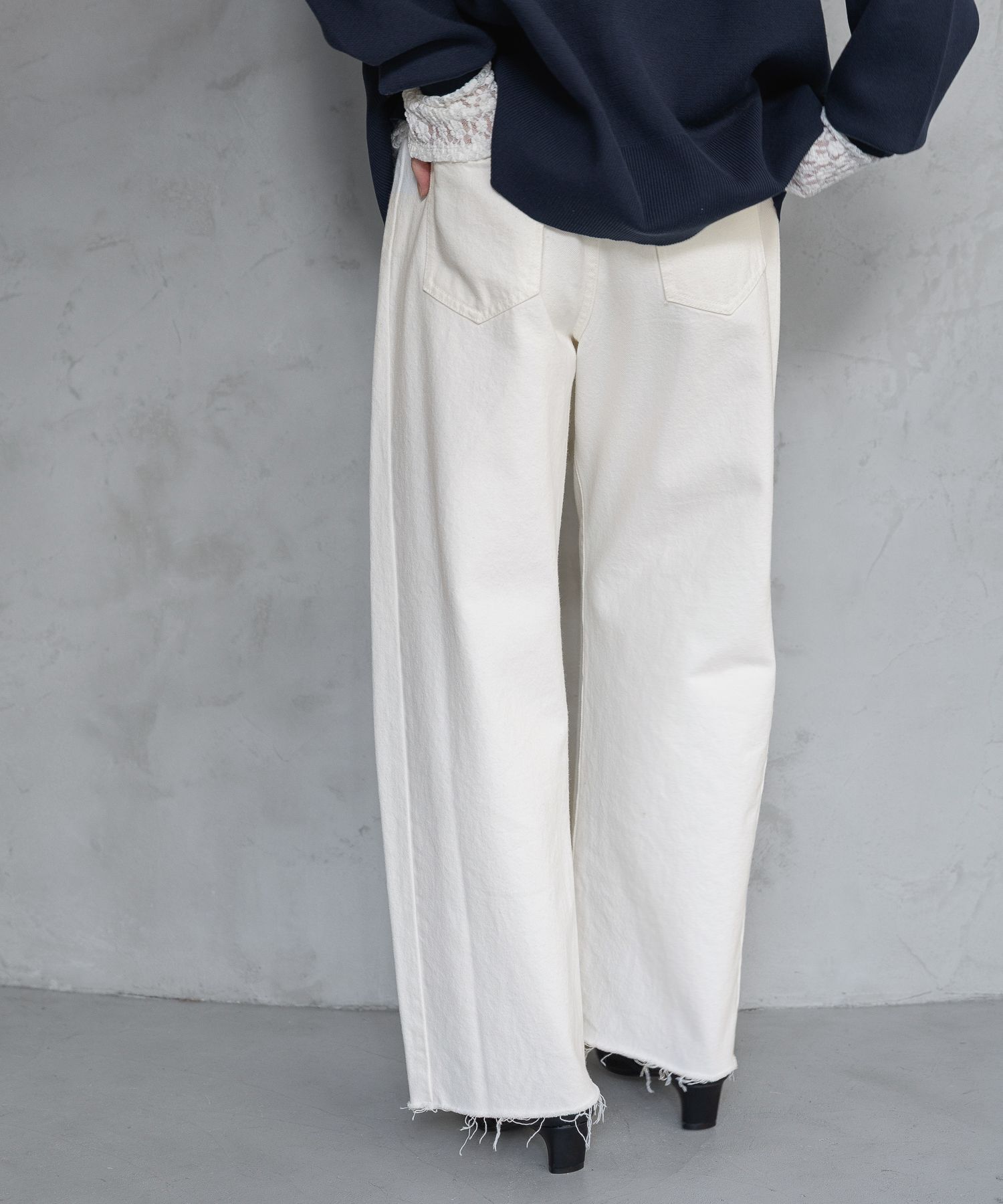 A part by 「Apbカーブデニムパンツ」|デニム|