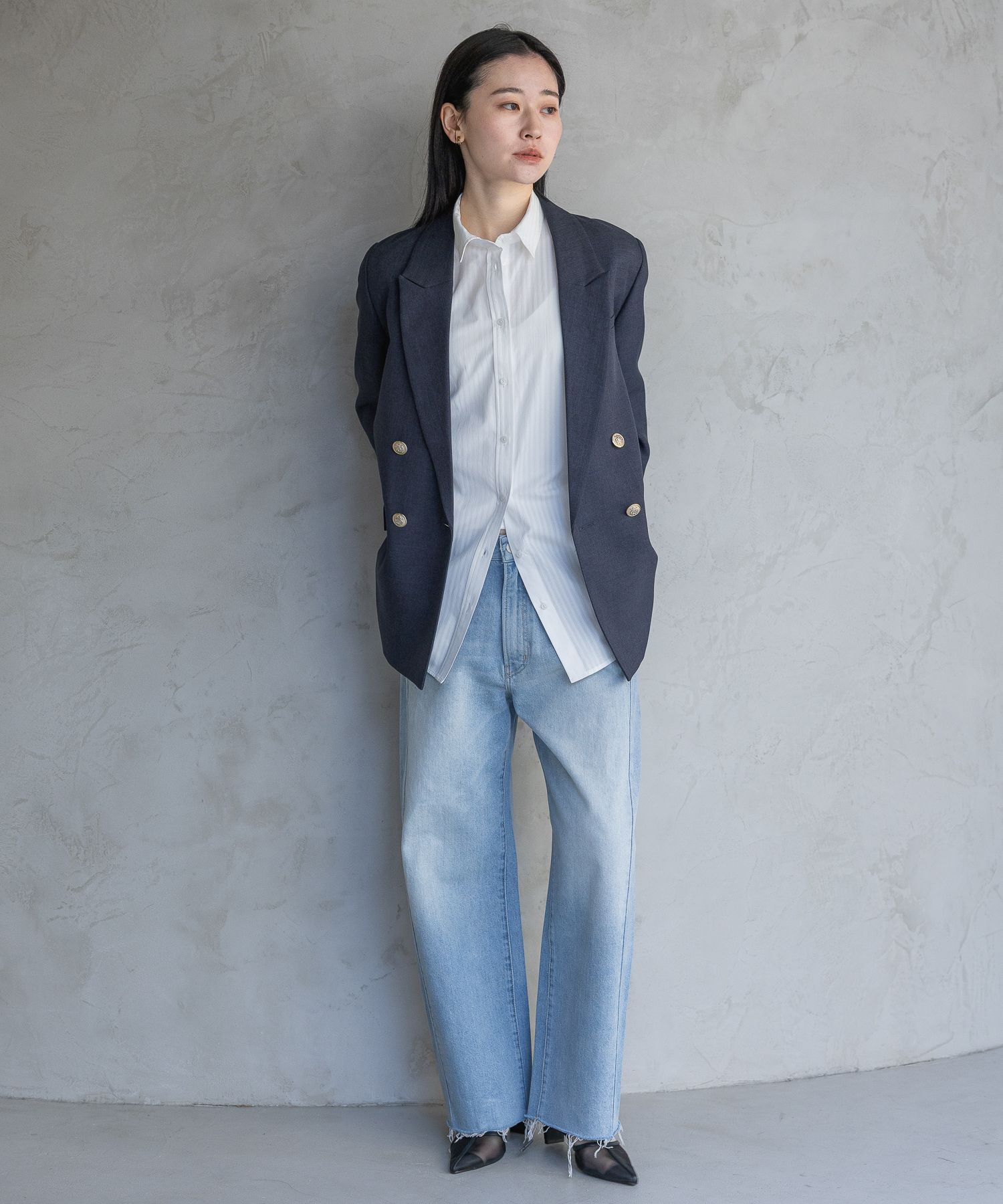 A part by 「Apbカーブデニムパンツ」|デニム|