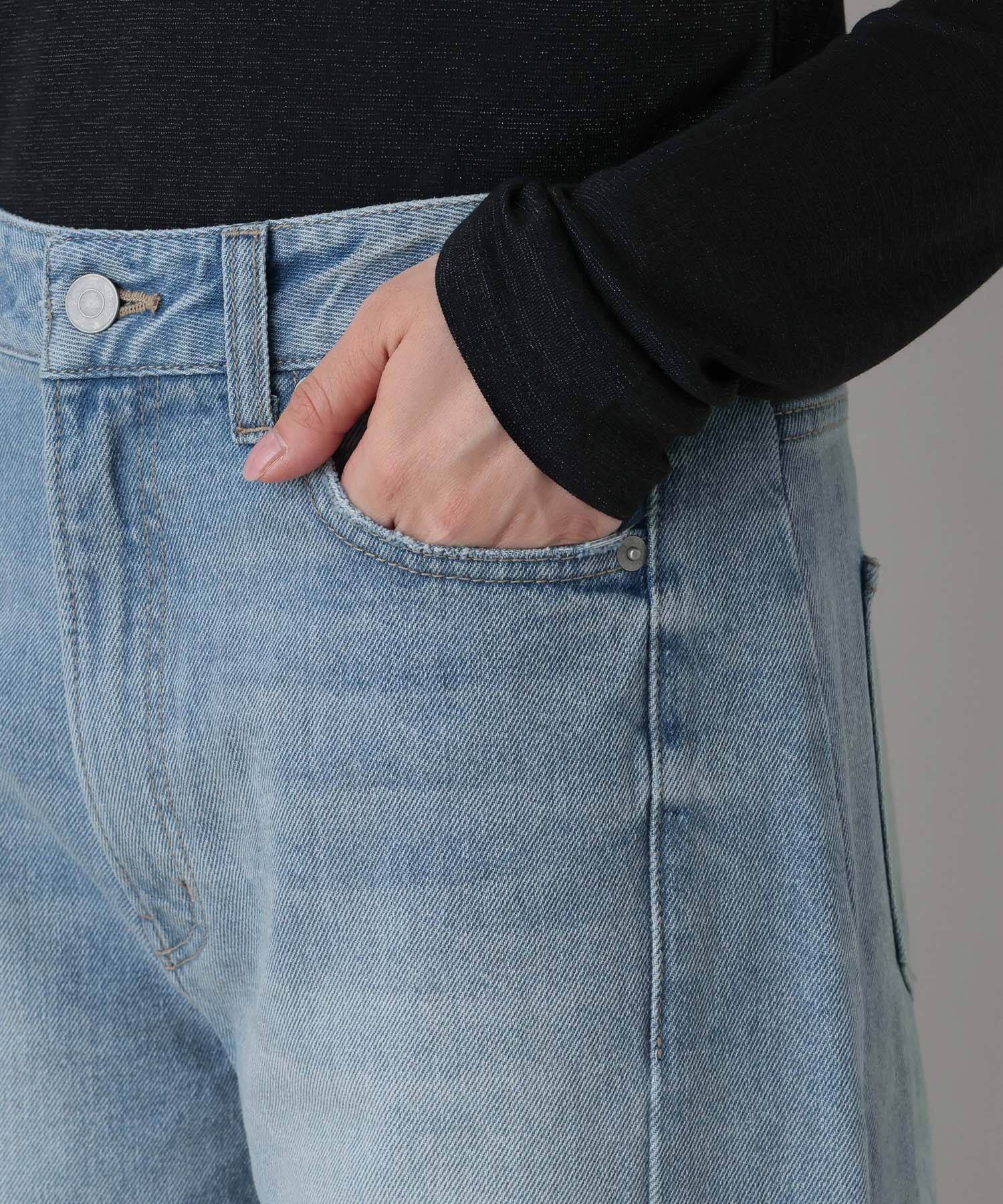 A part by 「Apbカーブデニムパンツ」|デニム|