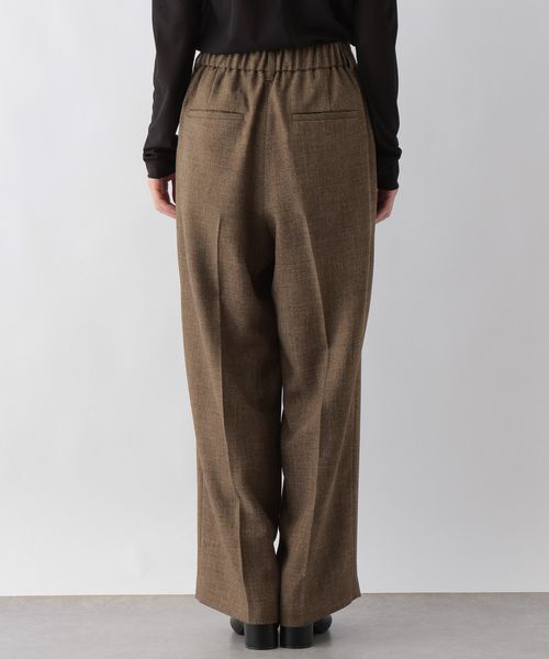 LOWRYS FARM「メランジツイルワイドパンツ」|チノ|