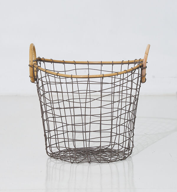 collex「ラタンワイヤーバスケット ラウンド」|その他|