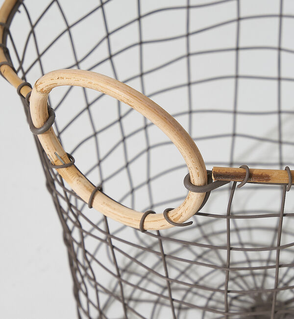 collex「ラタンワイヤーバスケット ラウンド」|その他|
