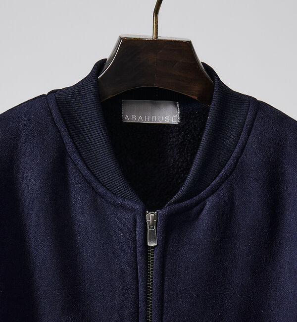 ABAHOUSE「ネオスエード ボアライダース ジャケット」|ライダースジャケット|