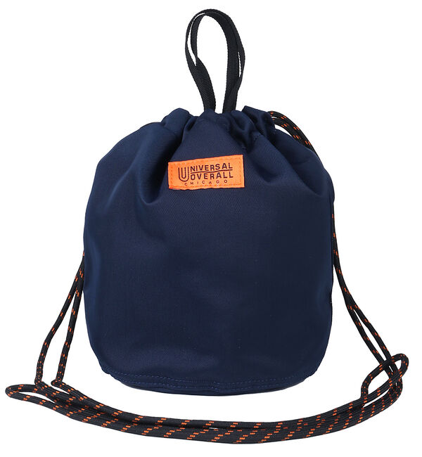 ABAHOUSE「【UNIVERSALOVERALL / ユニバーサルオーバーオール】zile n」|エコバッグ|ネイビー