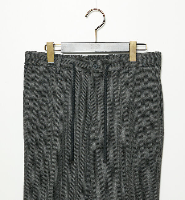 ABAHOUSE「【セットアップ対応】ヘリンボーン ジャガード ニットスラックス」|スラックス|