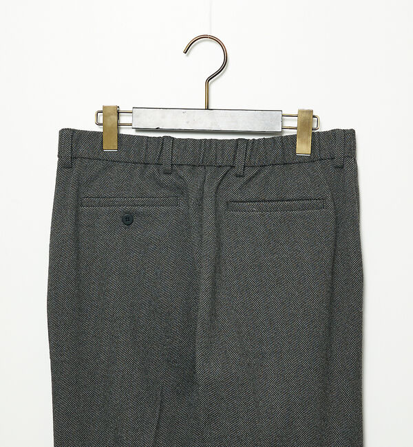 ABAHOUSE「【セットアップ対応】ヘリンボーン ジャガード ニットスラックス」|スラックス|