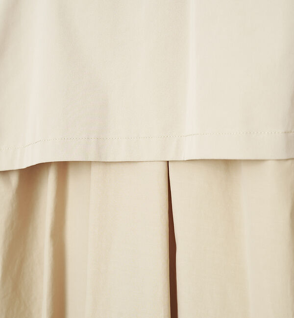 Rouge vif「バックギャザーミドルコート」|トレンチコート|