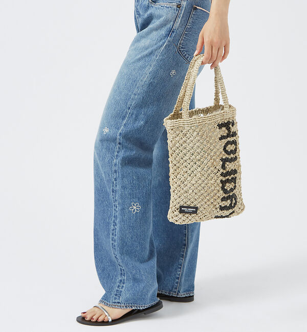 Rouge vif「【SONIA BENGAL】レタートートバッグ / ミニバッグ / ハンドメイド」|ハンドバッグ|