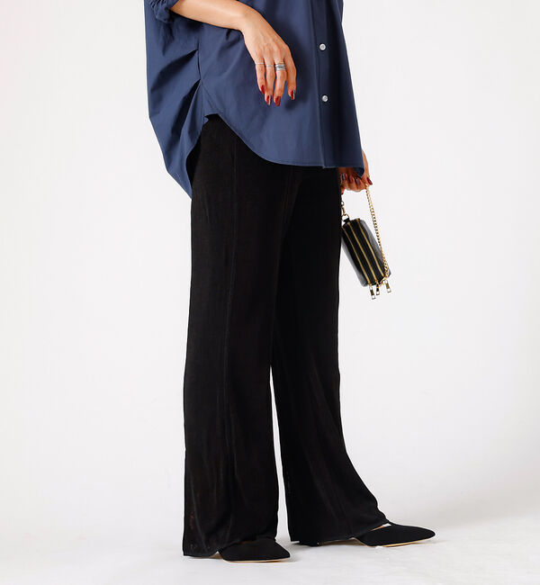 Rouge vif「【EVER AFTER/エバーアフター】ラメイージーパンツ / ラメ セミフレア」|その他|