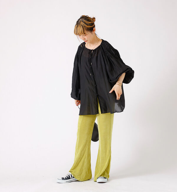 Rouge vif「【EVER AFTER/エバーアフター】ラメイージーパンツ / ラメ セミフレア」|その他|