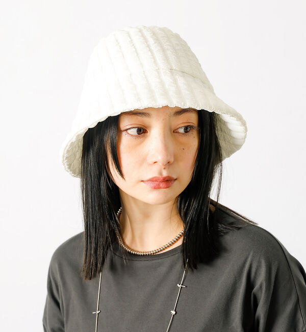 Rouge vif「【Ruben/ルーベン】ストライプシュリングハット【WEB限定】」|その他|