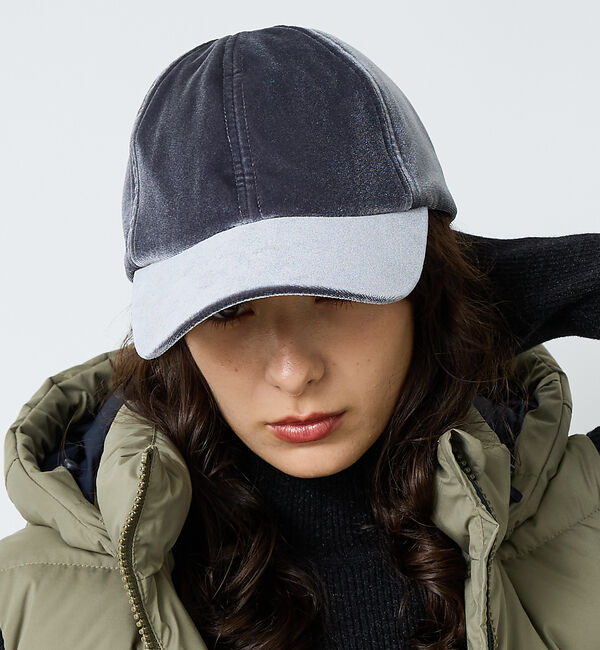 Rouge vif「【RUBEN/ルーベン】ベロアキャップ/RUS-8339/ベロア/キャップ【WE」|その他|