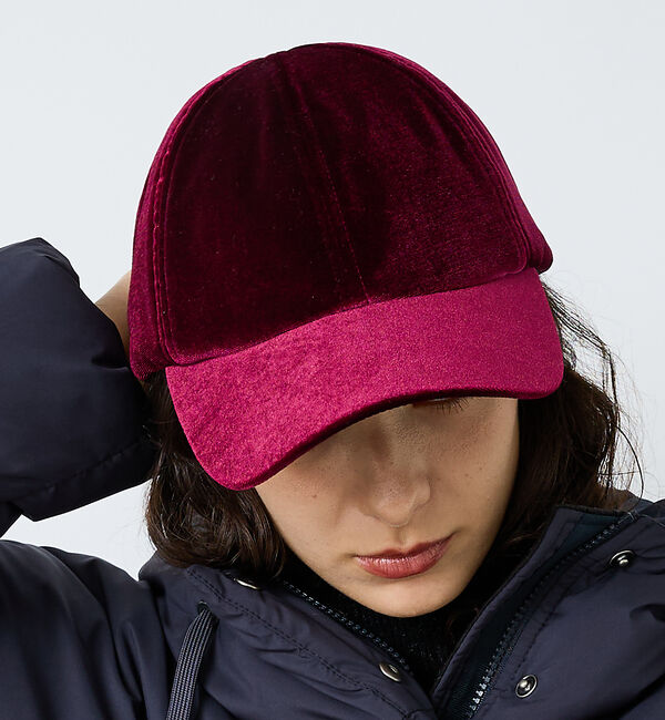 Rouge vif「【RUBEN/ルーベン】ベロアキャップ/RUS-8339/ベロア/キャップ【WE」|その他|ワイン