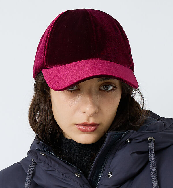 Rouge vif「【RUBEN/ルーベン】ベロアキャップ/RUS-8339/ベロア/キャップ【WE」|その他|