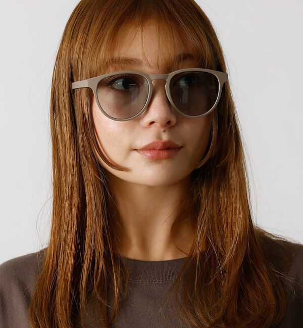 Rouge vif「【LE FOON / ルフォーン】 MORANDI-Adult/サングラス/UV」|メガネ|ベージュ