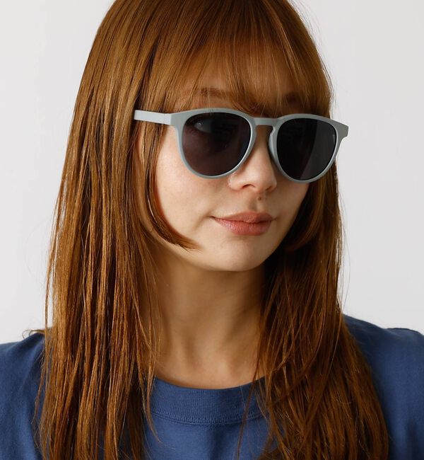 Rouge vif「【LE FOON / ルフォーン】 MORANDI-Adult/サングラス/UV」|メガネ|ブルーグレー