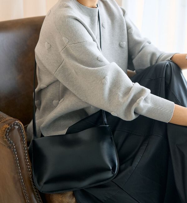 Rouge vif「【CHIMERE/シメール】スプリットレザーミニショルダーバッグ【予約】」|ショルダー・メッセンジャー|