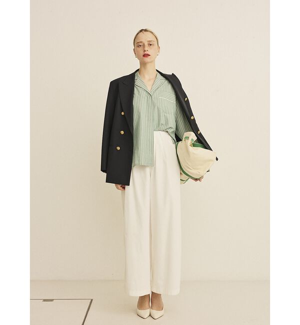 Rouge vif「ポリコットン撥水ワイドパンツ【予約】」|その他|