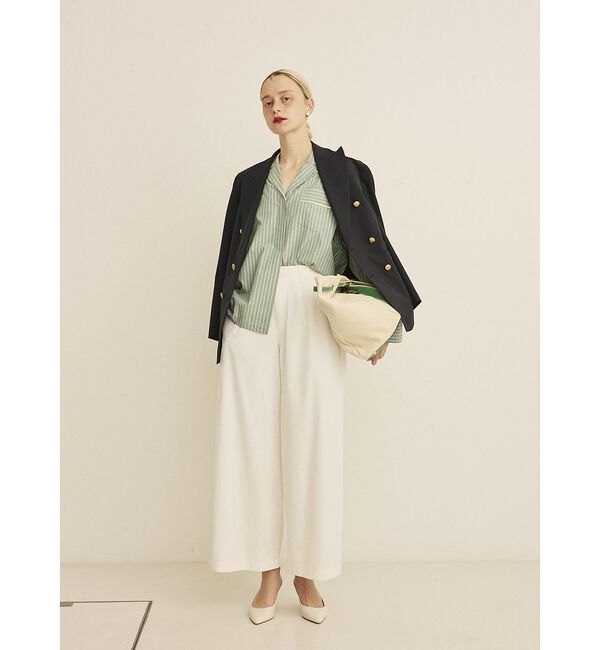 Rouge vif「ポリコットン撥水ワイドパンツ【予約】」|その他|