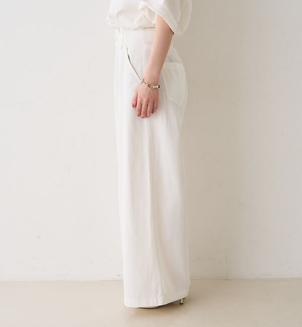 Rouge vif「ポリコットン撥水ワイドパンツ【予約】」|その他|