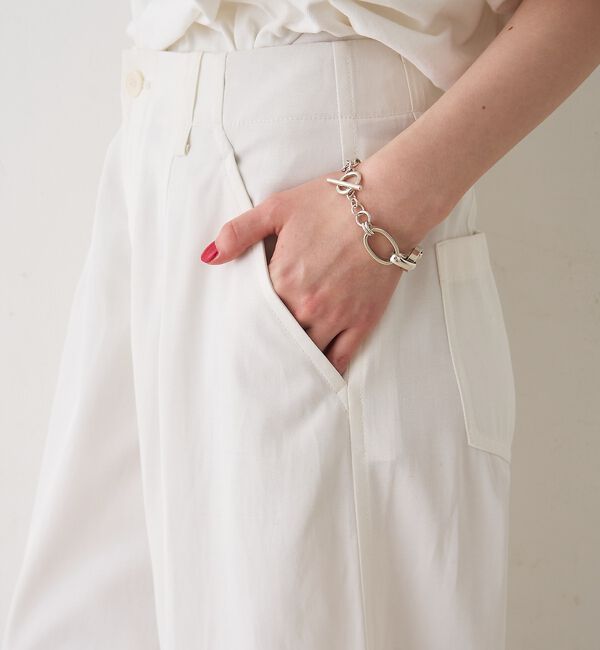 Rouge vif「ポリコットン撥水ワイドパンツ【予約】」|その他|