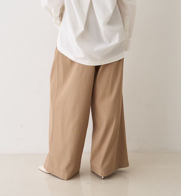 Rouge vif「ポリコットン撥水ワイドパンツ【予約】」|その他|