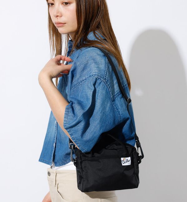 Rouge vif「【Drifter/ドリフター】Tiffin Mini Bag/ティフィンミニバッ」|ショルダー・メッセンジャー|