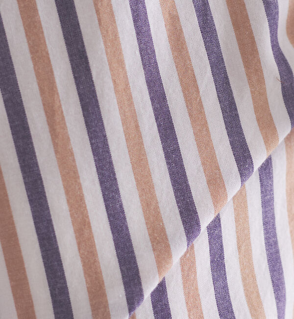 qualite「ドレープネックシャツワンピース」|ワンピース|