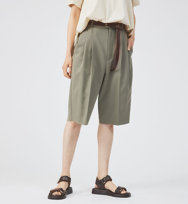 qualite「【セットアップ対応】ドライクロスハーフパンツ」|その他|カーキ