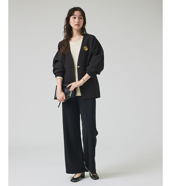 qualite「ステンレスサークルブローチ/ゴールド/シルバー」|その他|