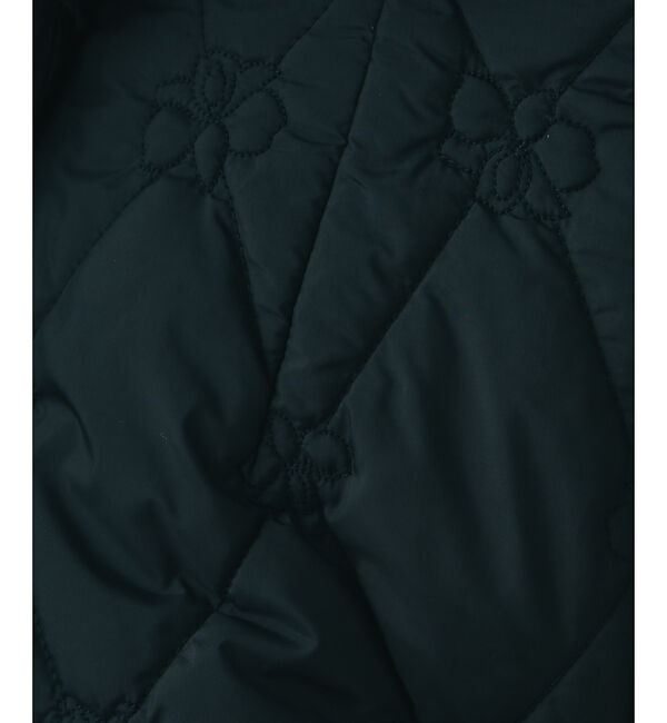 SELFIST「オリジナルロゴフラワー刺繍中綿ジャケット」|ダウン|