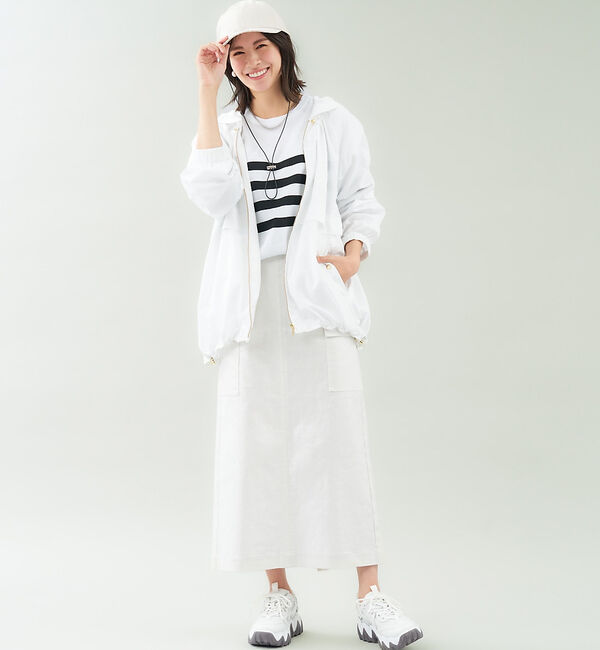 abahouse mavie「コットンナイロンキャップ(ストラップ付)」|その他|