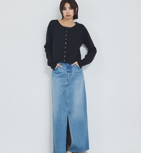 abahouse mavie「ショートカーディガン」|カーディガン|