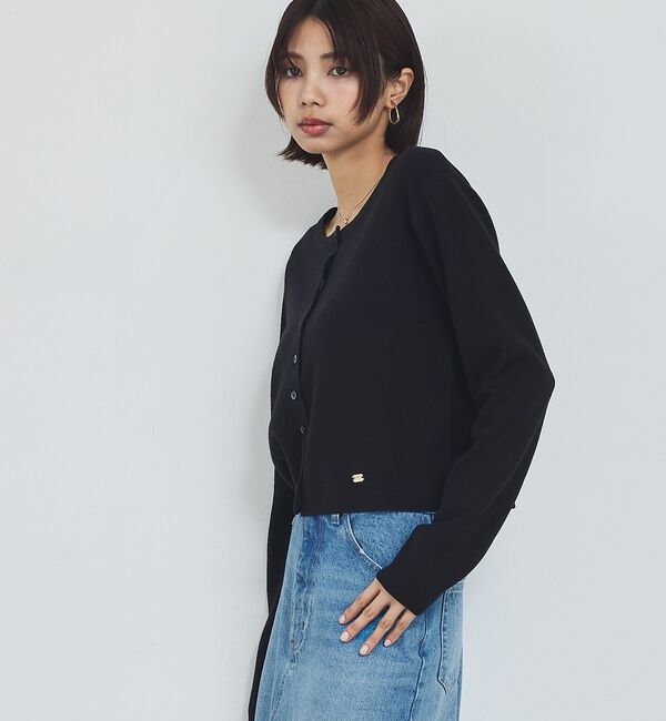 abahouse mavie「ショートカーディガン」|カーディガン|