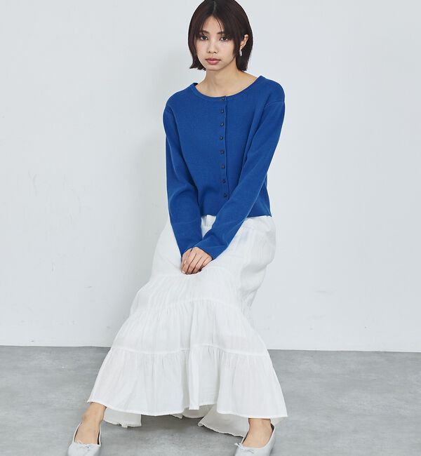 abahouse mavie「ショートカーディガン」|カーディガン|