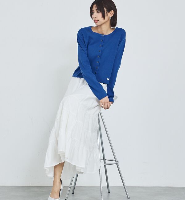 abahouse mavie「ショートカーディガン」|カーディガン|