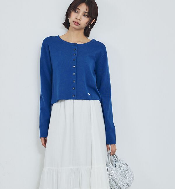 abahouse mavie「ショートカーディガン」|カーディガン|