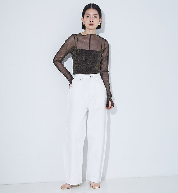 NOMINE「カーブデニム パンツ」|デニム|